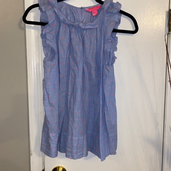 Lilly Pulitzer size small beautiful detailed top excellent condition - Picture 2 of 6